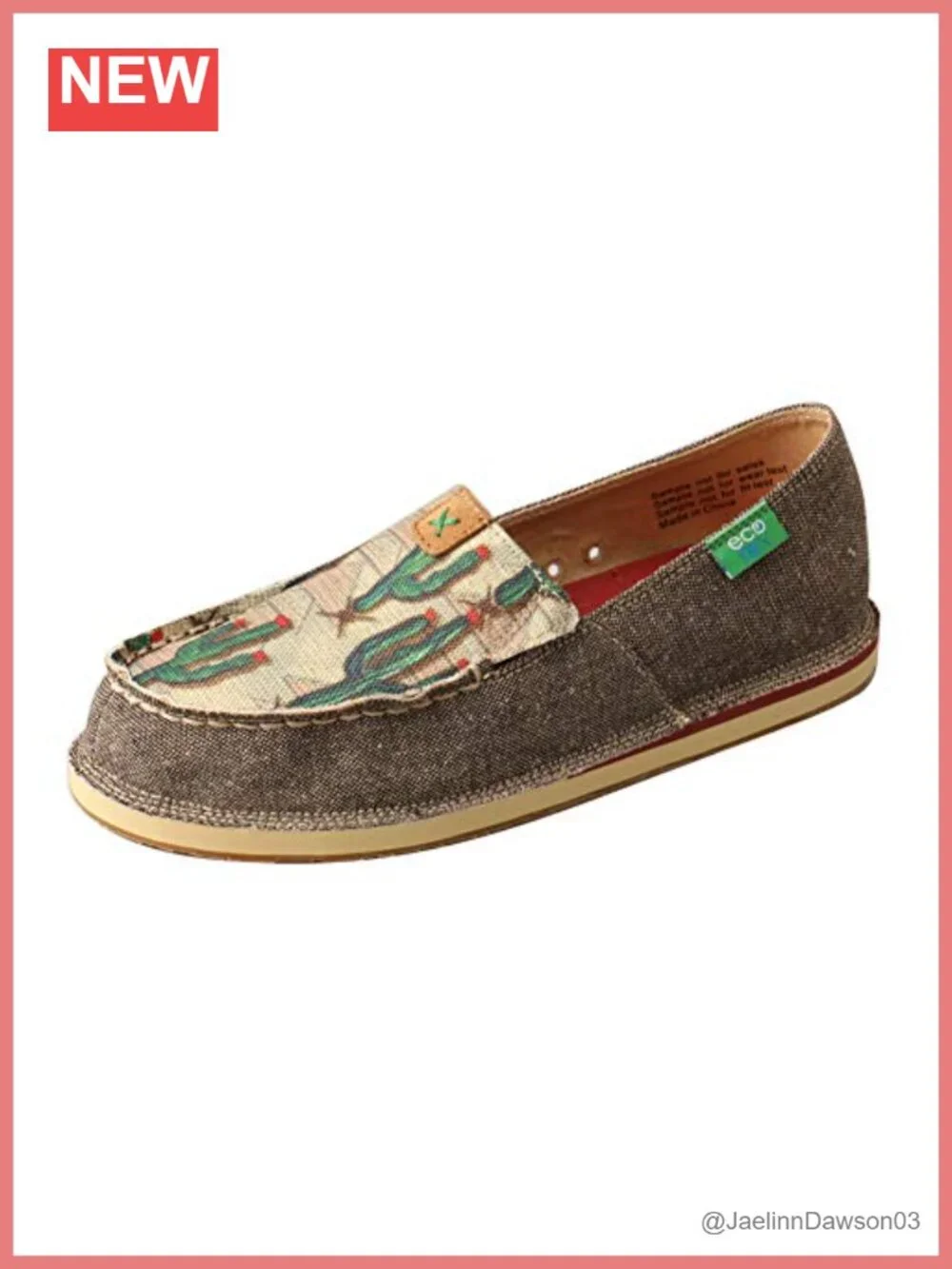Women's Slip On Loafer Eco-Friendly Twisted X Moc Toe